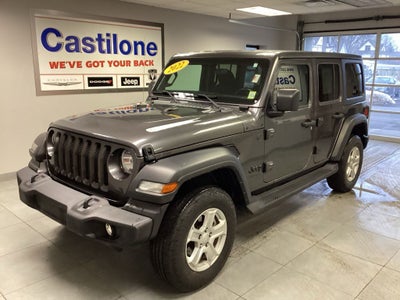 2022 Jeep Wrangler Unlimited Sport S 4x4