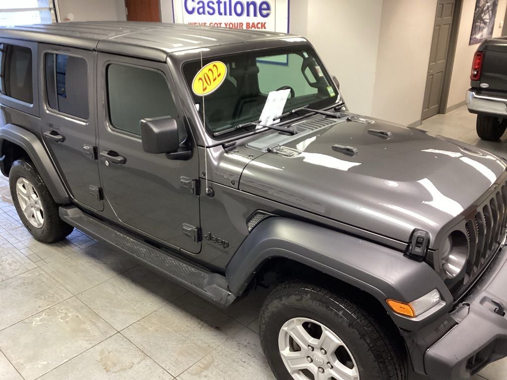 2022 Jeep Wrangler Unlimited Sport S 4x4