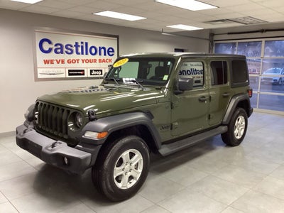 2022 Jeep Wrangler Unlimited Sport S 4x4