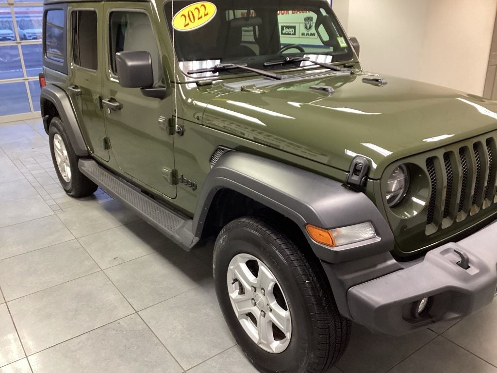 2022 Jeep Wrangler Unlimited Sport S 4x4