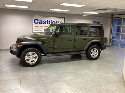 2022 Jeep Wrangler Unlimited Sport S 4x4