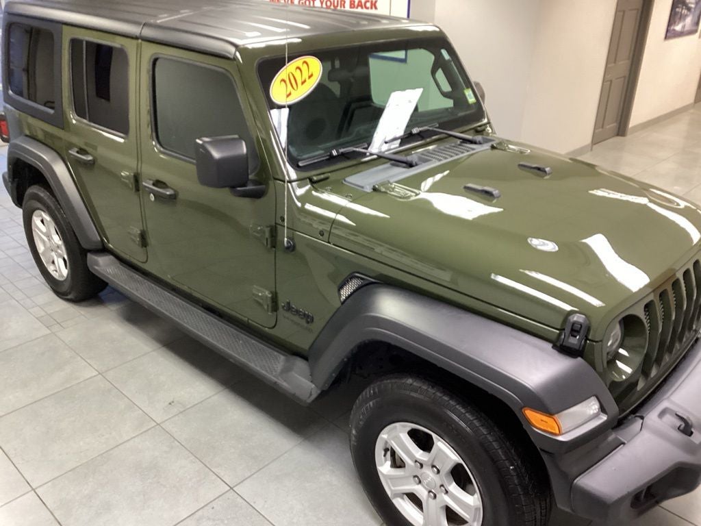 2022 Jeep Wrangler Unlimited Sport S 4x4