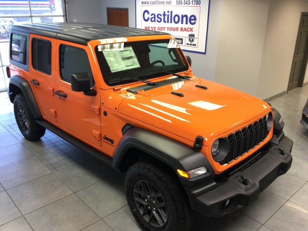 2025 Jeep Wrangler WRANGLER 4-DOOR SPORT S