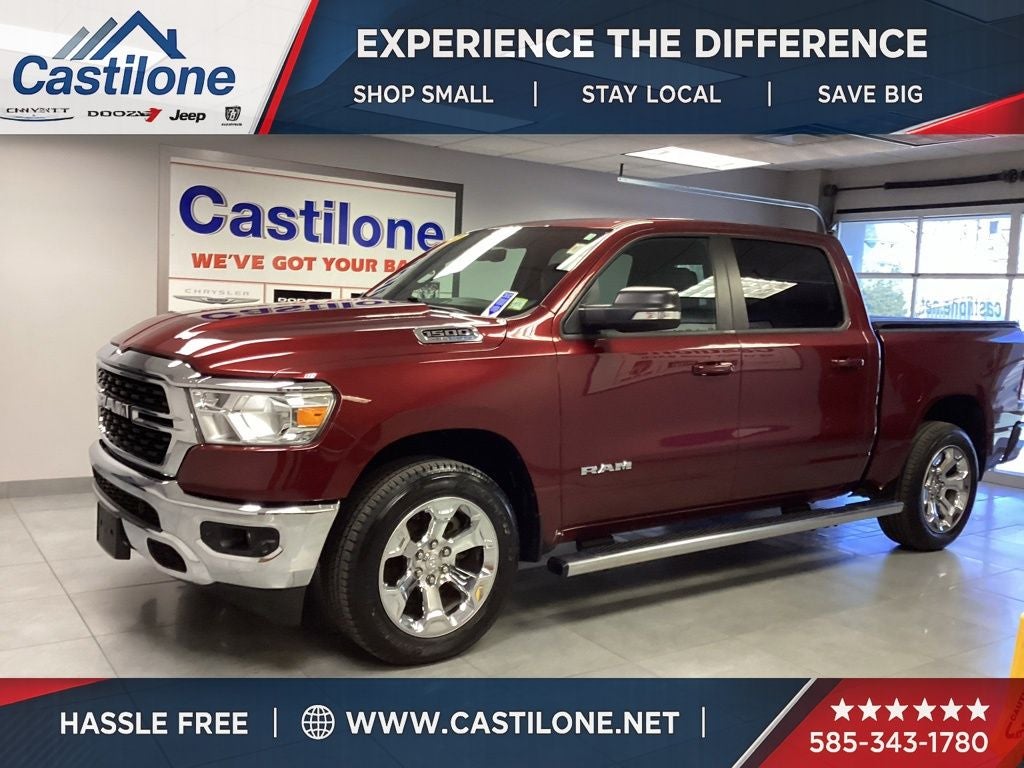 2022 RAM 1500 Big Horn Crew Cab 4x4 5'7' Box
