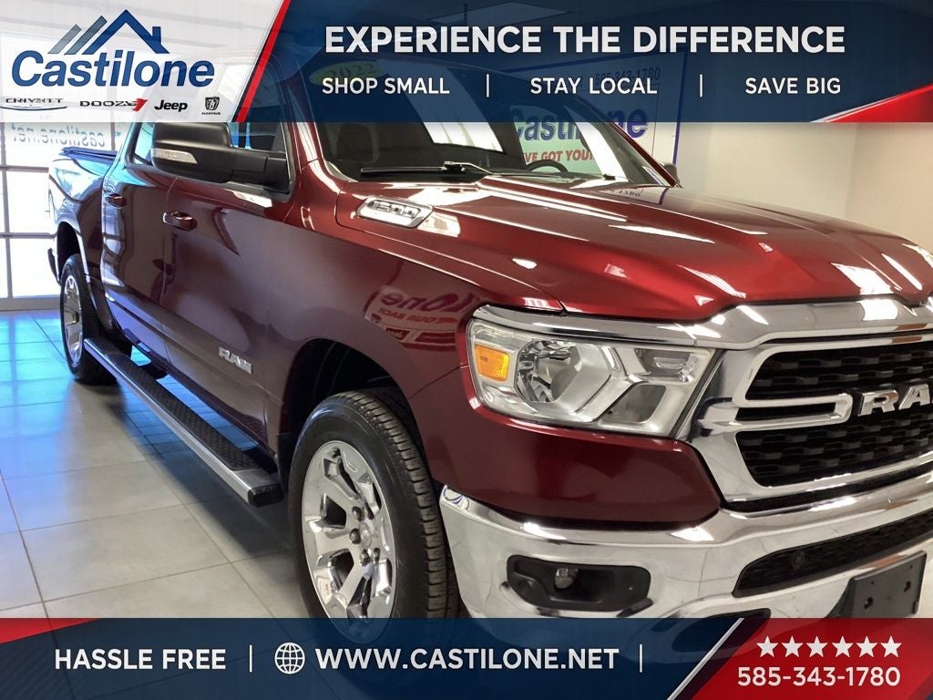 2022 RAM 1500 Big Horn Crew Cab 4x4 5'7' Box