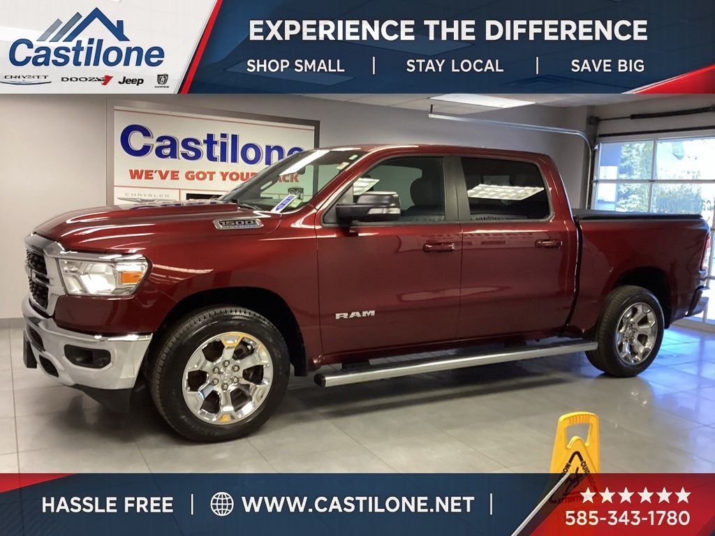 2022 RAM 1500 Big Horn Crew Cab 4x4 5'7' Box