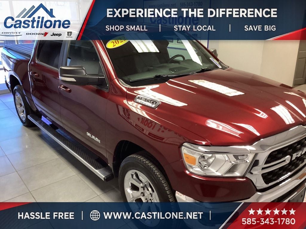 2022 RAM 1500 Big Horn Crew Cab 4x4 5'7' Box
