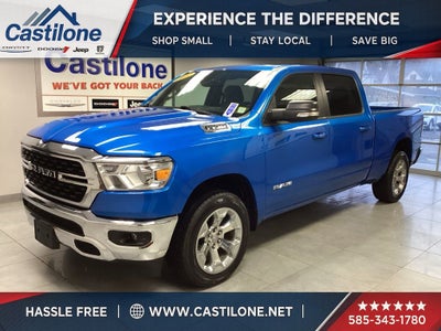2022 RAM 1500 Big Horn Crew Cab 4x4 6'4' Box