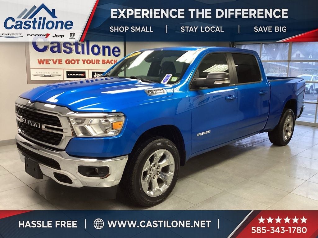2022 RAM 1500 Big Horn Crew Cab 4x4 6'4' Box