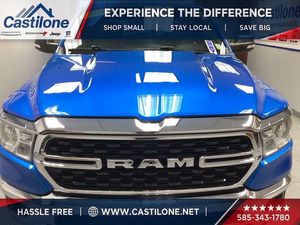 2022 RAM 1500 Big Horn Crew Cab 4x4 6'4' Box