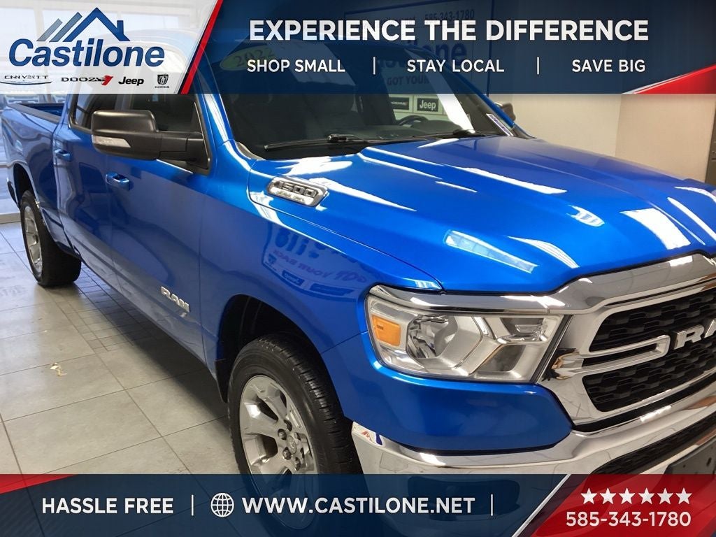2022 RAM 1500 Big Horn Crew Cab 4x4 6'4' Box