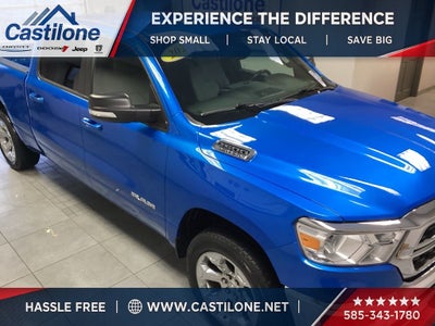 2022 RAM 1500 Big Horn Crew Cab 4x4 6'4' Box