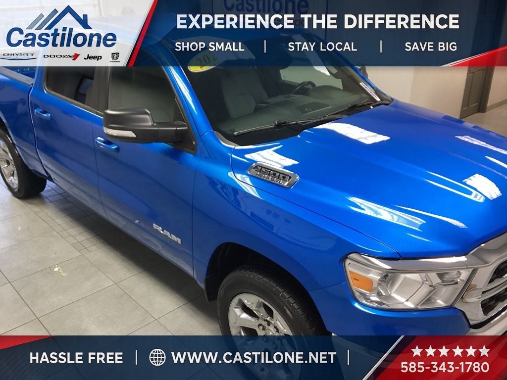 2022 RAM 1500 Big Horn Crew Cab 4x4 6'4' Box