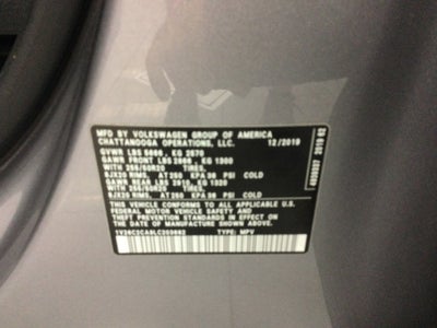 2020 Volkswagen Atlas Cross Sport 2.0T SE w/Technology