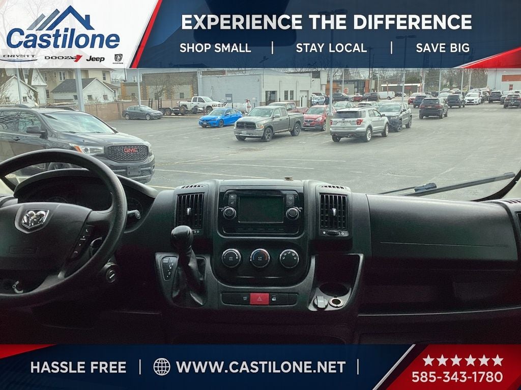 2018 RAM ProMaster 3500 Cutaway Low Roof