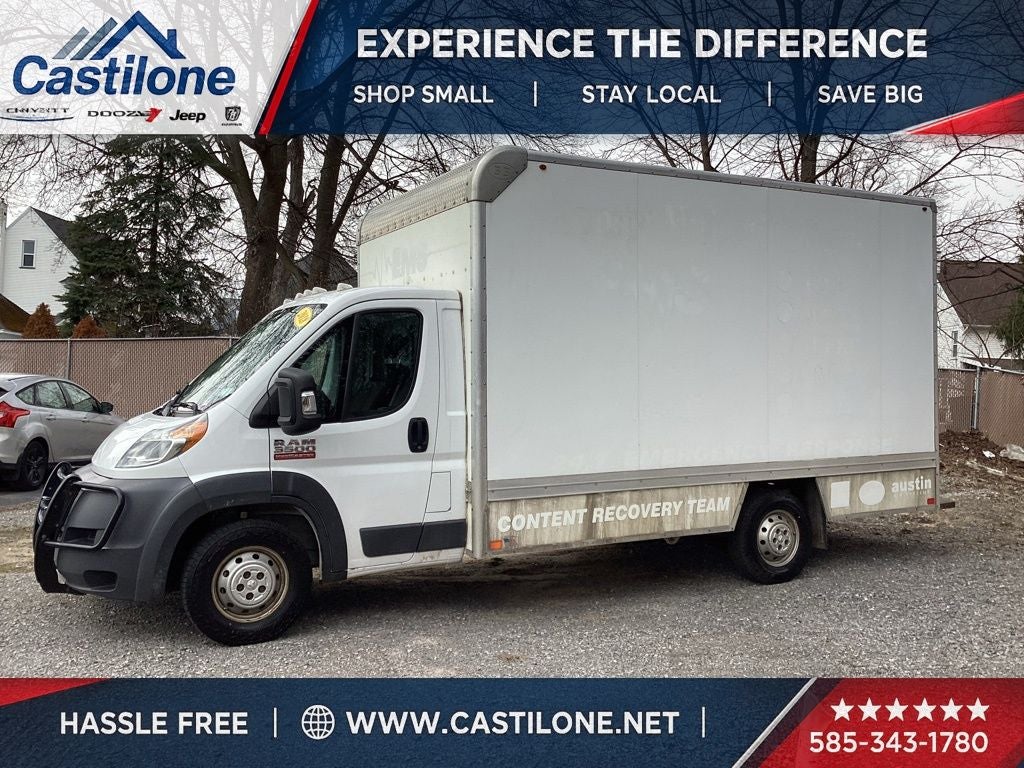 2018 RAM ProMaster 3500 Cutaway Low Roof