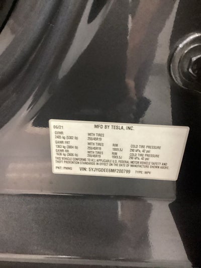 2021 Tesla Model Y Long Range Dual Motor All-Wheel Drive