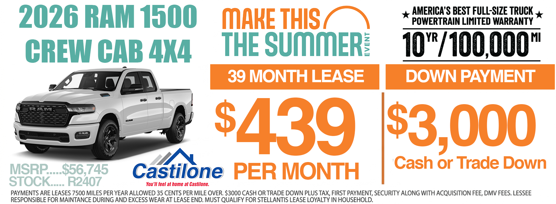 Ram truck on sale