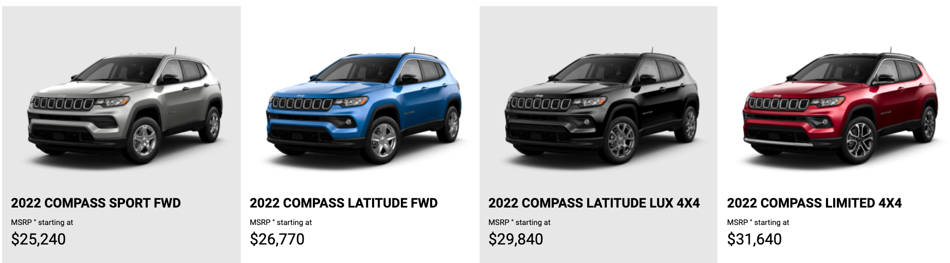 2022 Jeep Compass Near Batavia NY Castilone Jeep PreOrder NY