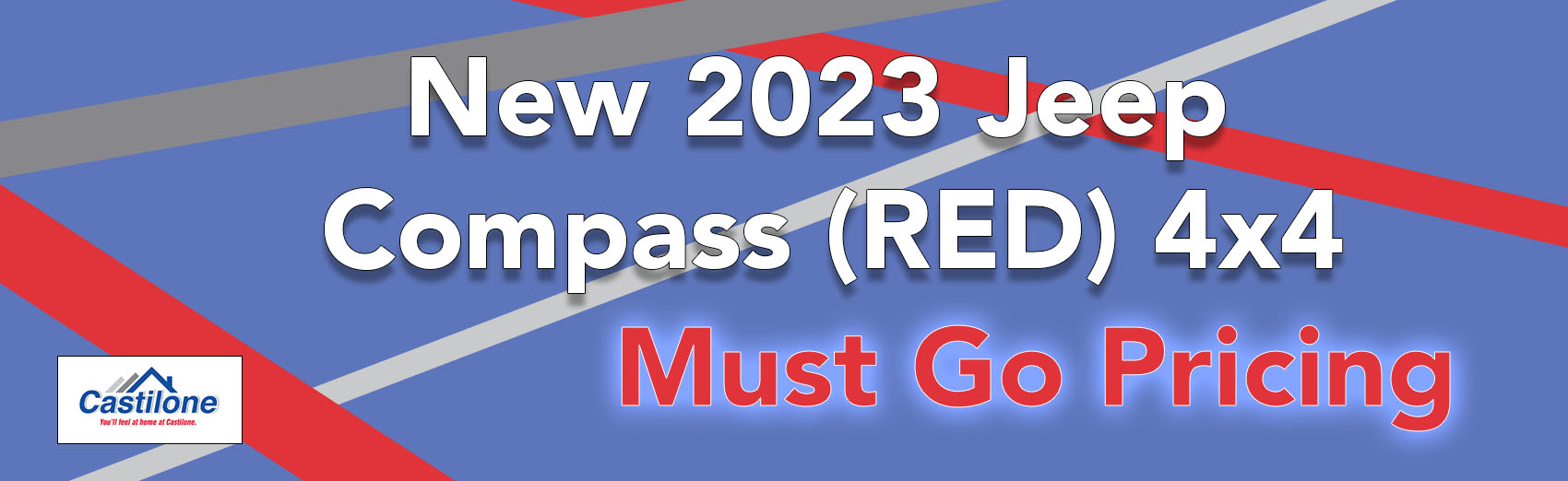 New 2023 Jeep compass must go pricing